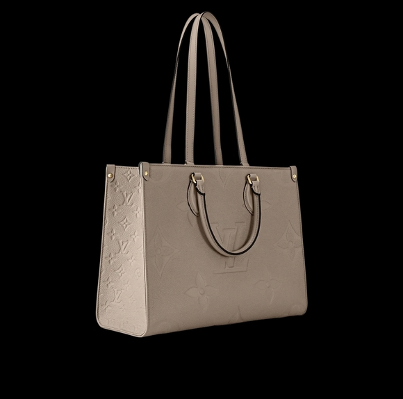 LOUIS VUITTON ON THE GO TOTE - TURTLEDOVE - MM - Picture 2 of 7